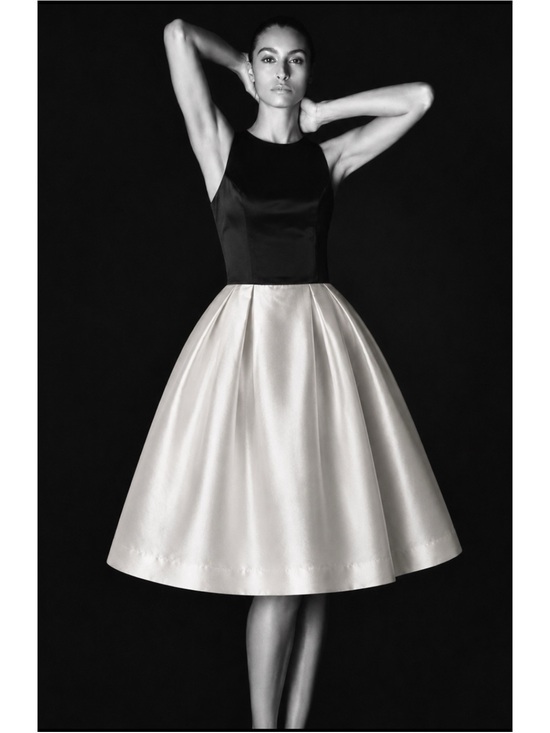 Wayne Clark Dresses & Skirts - Wayne Clark Classic Evening Old  Hollywood Black and Ivory Dress Size 8